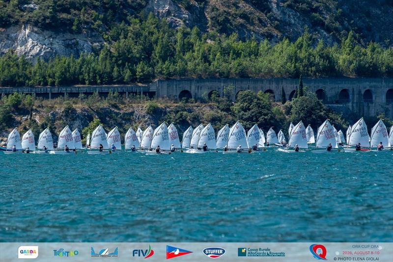 Ora Cup Ora 2026 - Day 3 photo copyright Elena Giolai taken at Circolo Vela Arco and featuring the Optimist class