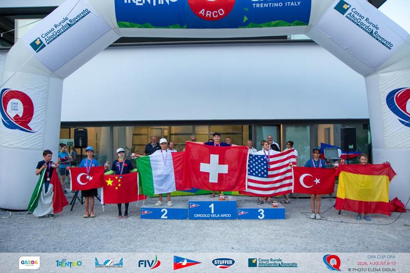 Ora Cup Ora 2026 - Day 3 photo copyright Elena Giolai taken at Circolo Vela Arco and featuring the Optimist class