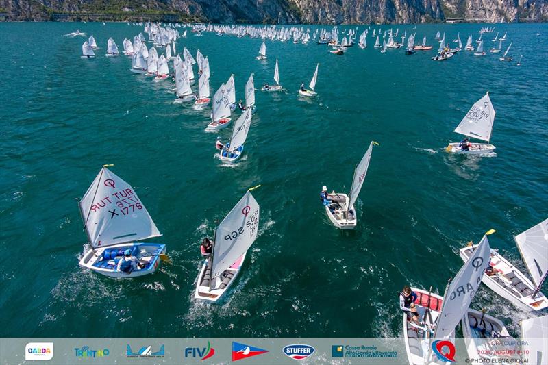 Ora Cup Ora 2026 - Day 3 photo copyright Elena Giolai taken at Circolo Vela Arco and featuring the Optimist class