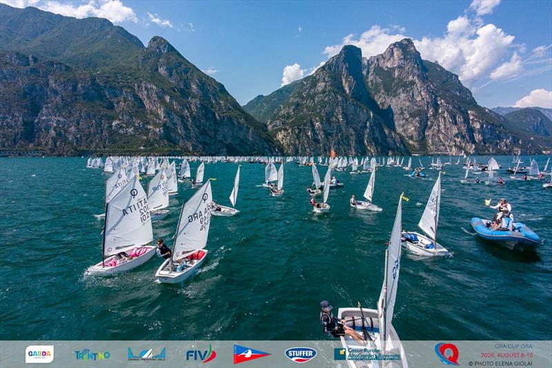 Ora Cup Ora 2026 - Day 3 photo copyright Elena Giolai taken at Circolo Vela Arco and featuring the Optimist class