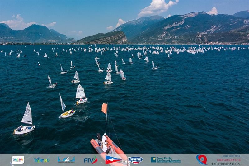 Ora Cup Ora 2026 - Day 3 photo copyright Elena Giolai taken at Circolo Vela Arco and featuring the Optimist class