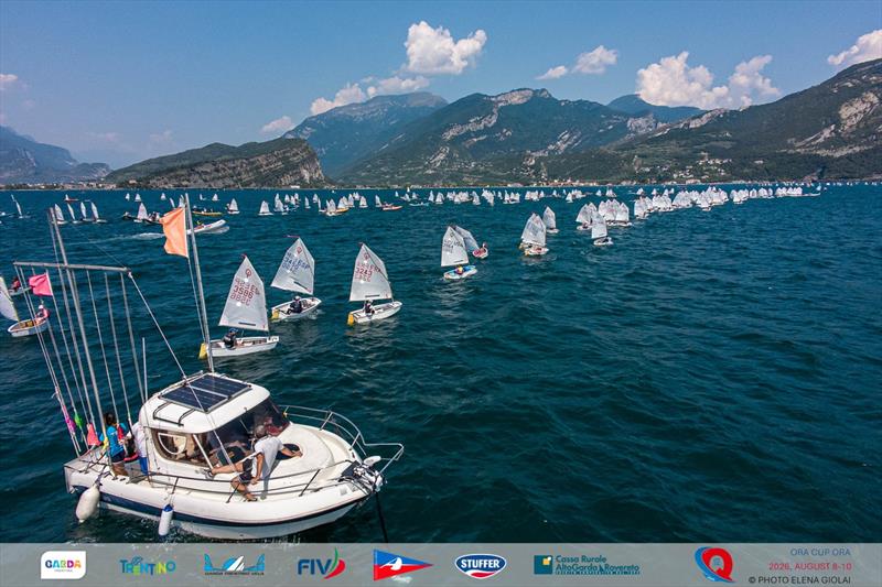 Ora Cup Ora 2026 - Day 3 photo copyright Elena Giolai taken at Circolo Vela Arco and featuring the Optimist class