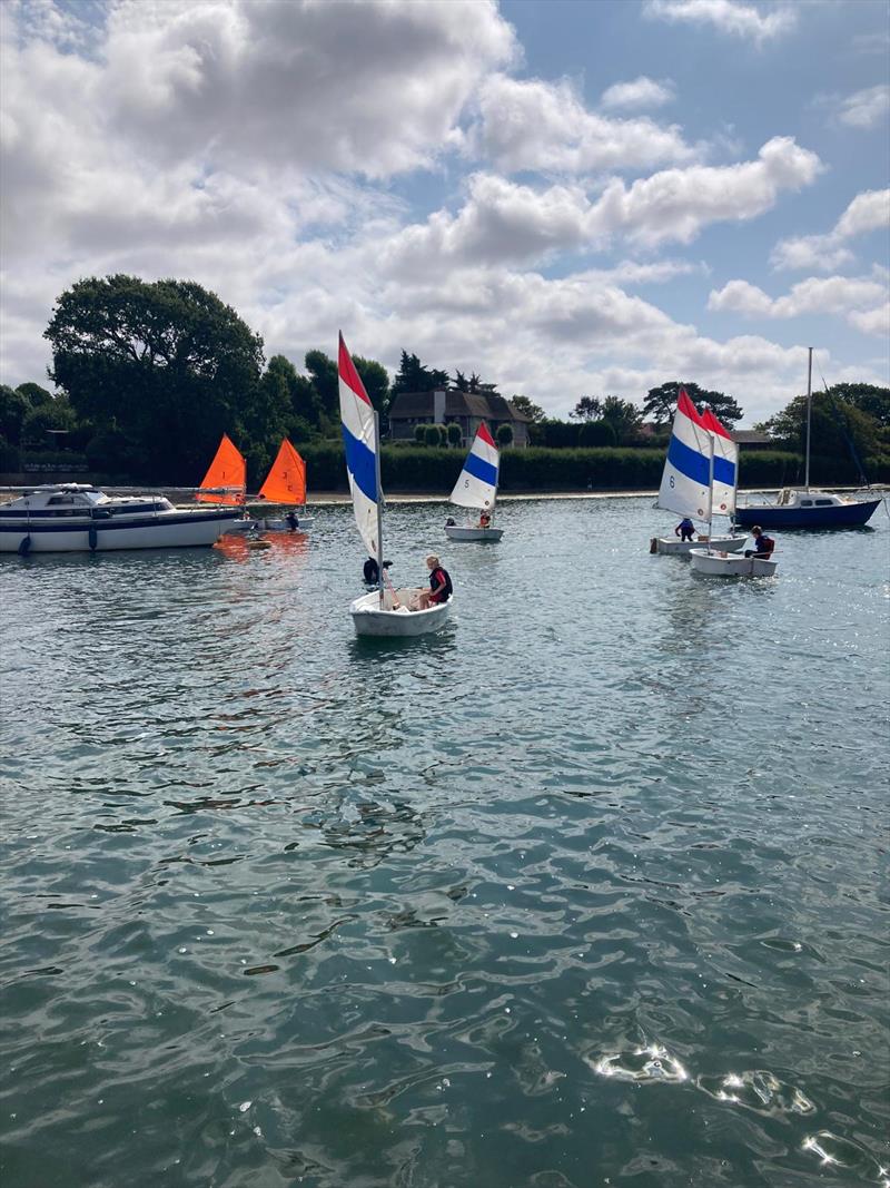 Dell Quay Sailing Club Junior Week 2026 photo copyright Sarah Eggleton taken at Dell Quay Sailing Club and featuring the Optimist class