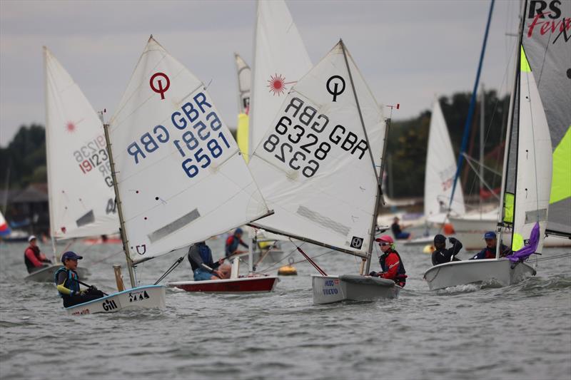 Blackwater SC's cadet week photo copyright Alan Adkins taken at Blackwater Sailing Club and featuring the Optimist class