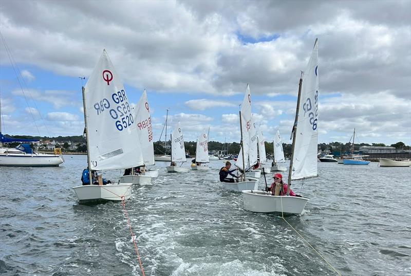 Main Fleet - Optimist open meeting at Parkstone - photo © Kate Davis
