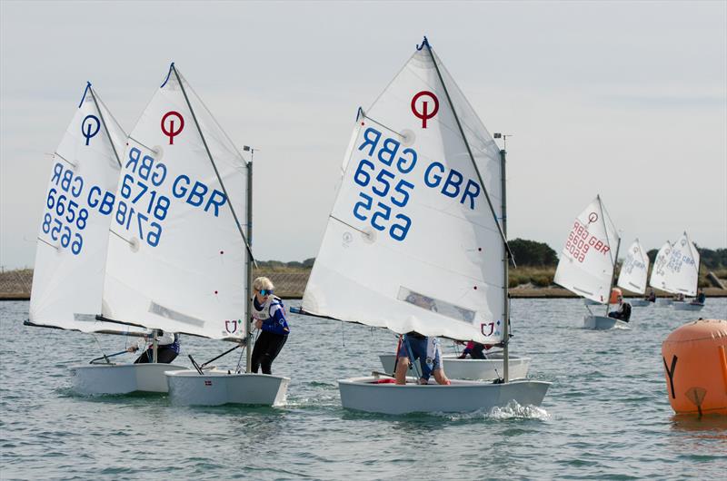 Optimist open meeting at Emsworth Sailing Club