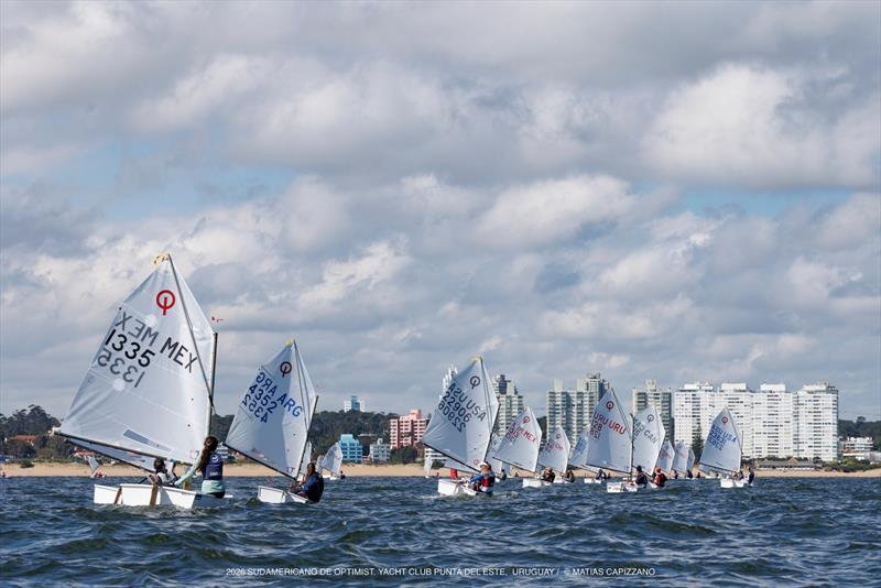 2026 Optimist South American Championship - Day 2 - photo © Matias Capizzano