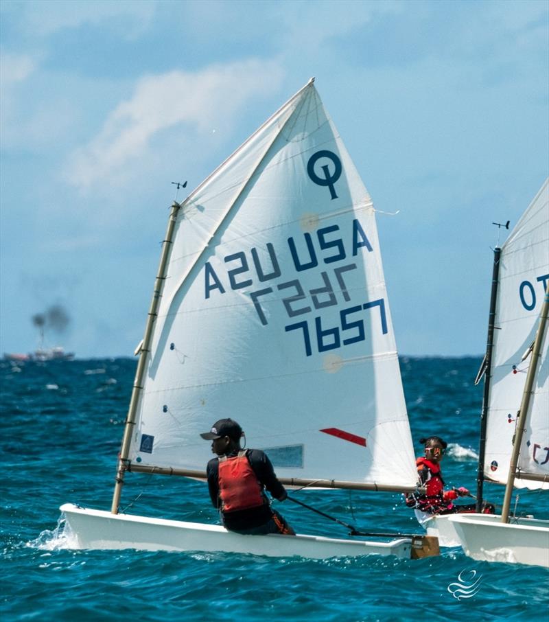 Optimist - Keyron Harris - photo © Sint Maarten Yacht Club