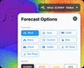 PredictWind makes it easy to view different weather models  © PredictWind