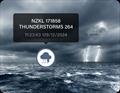PredictWind can send push notification to mariners mobile devices warning them of severe weather © PredictWind