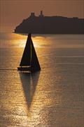 Rounding the rock in the Loro Piana Giraglia 2025 © Loro Piana / Studio Borlenghi