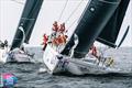 WINDWHISPER being chased by eXciteR in close Class B racing - 2025 Garmin ORC World Championship © Janis Spurdzins | Kalev Yacht Club