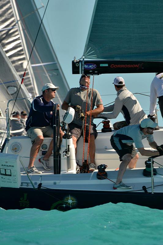 Less breeze, but closer racing, particularly in the ORC Class where Mt Gay Rum Boat of the Day winner Second Star had finishes of 1 - 1 - 2.5 on day 3 at Quantum Key West Race Week photo copyright Quantum Key West Race Week / www.PhotoBoat.com taken at Storm Trysail Club and featuring the ORC class