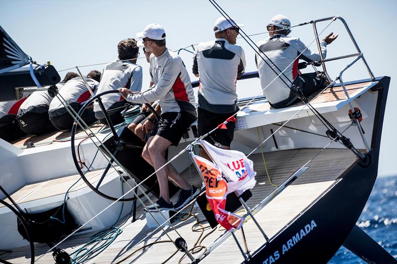 H.M. King Felipe VI on board 