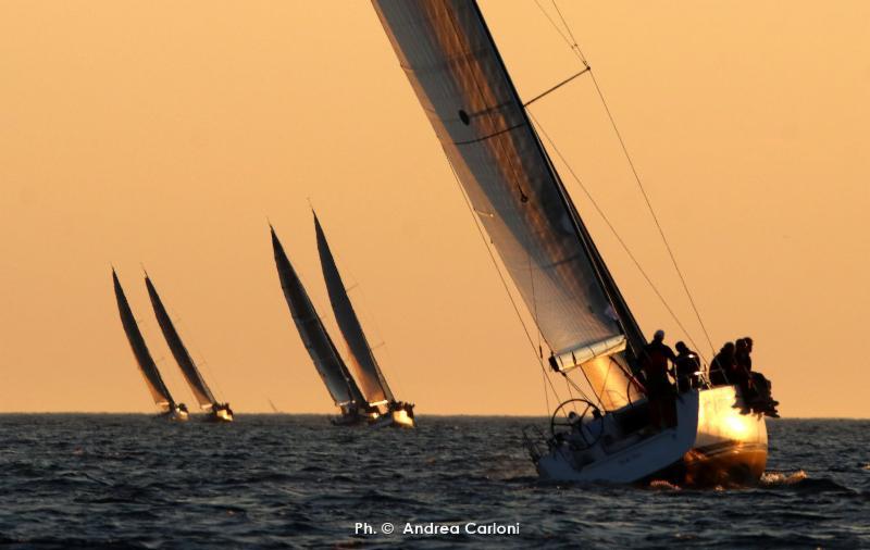 Today was the first of two non-discardable races in the 2019 D-Marin ORC Worlds - photo © Andrea Carloni