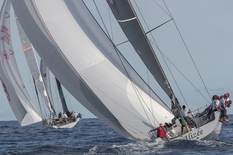 Voiles de Saint-Tropez day 2 photo copyright Gilles Martin-Raget taken at Société Nautique de Saint-Tropez and featuring the ORC class