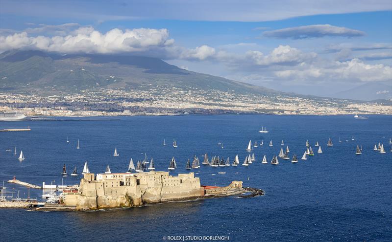 Regata dei Tre Golfi underway photo copyright ROLEX / Studio Borlenghi taken at Circolo del Remo e della Vela Italia and featuring the ORC class