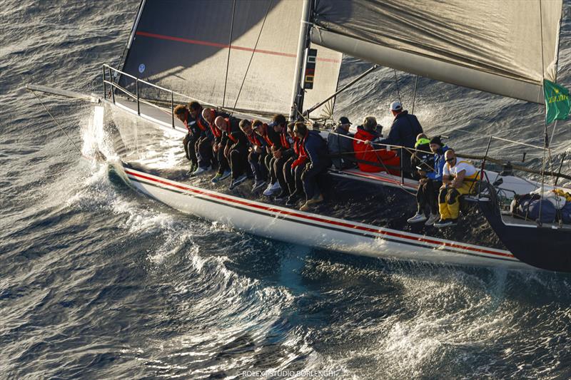 Regata dei Tre Golfi underway photo copyright ROLEX / Studio Borlenghi taken at Circolo del Remo e della Vela Italia and featuring the ORC class