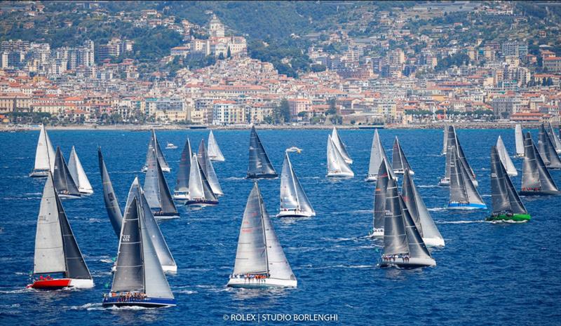 Rolex Giraglia 2021 underway photo copyright ROLEX / Studio Borlenghi taken at Yacht Club Sanremo and featuring the ORC class