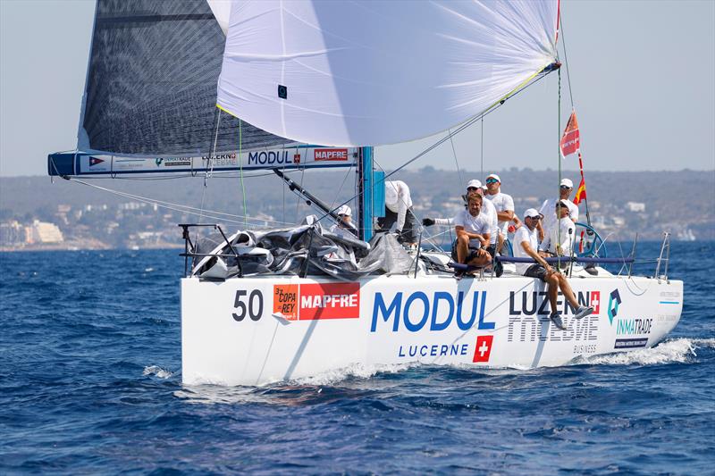 Modul on day 1 of the 37th Copa del Rey MAPFRE in Palma photo copyright Nico Martinez / 37 Copa del Rey MAPFRE taken at Real Club Náutico de Palma and featuring the ORC class