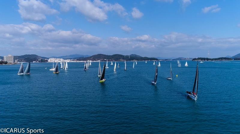 Day 1 - 12th Yisunsin Cup International Yacht Race photo copyright ICARUS Sports taken at  and featuring the ORC class