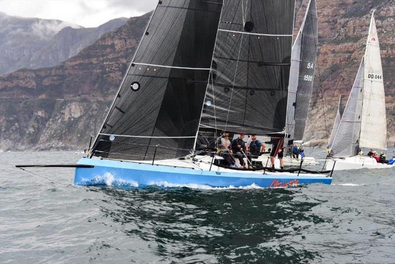 Philip Baum and his crew on Cape 31 Nemesis, racing in the ORC National Championships - photo © Alec Smith / www.imagemundi.com/