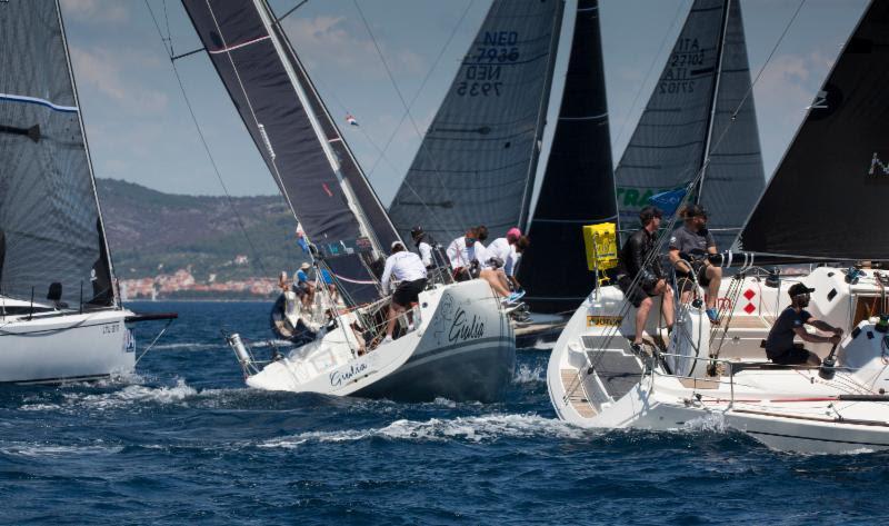 Tight racing in Class C  - 2019 D-Marin ORC Worlds photo copyright Bozo Vukicevic taken at  and featuring the ORC class