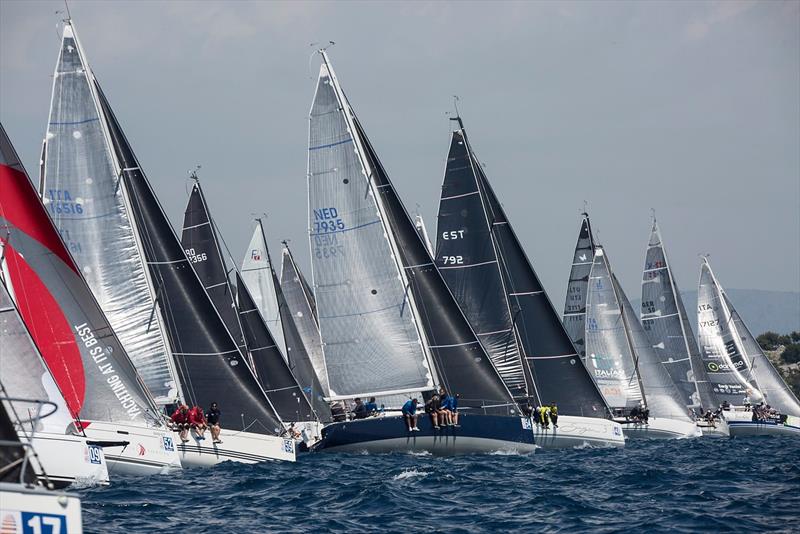 Breezy conditions produced tight racing throughout today's two inshore races  - 2019 D-Marin ORC World Championship photo copyright JK Val taken at  and featuring the ORC class