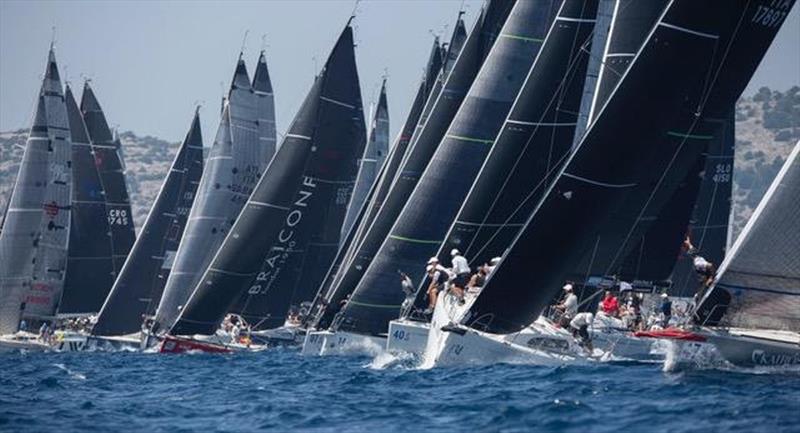 Class B starts are intense - 2019 D-Marin ORC World Championship - photo © JK Val