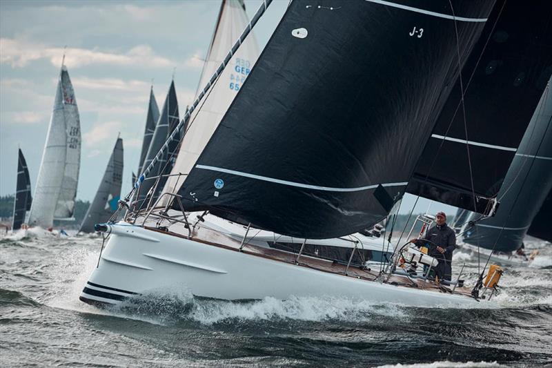Mats Bergryd's new Shogun 50 Lady Killer powered perfectly in the promotional fun race out of Oxelosund Harbor - SSAB ORC European Championship 2019 photo copyright Felix Diemer taken at  and featuring the ORC class