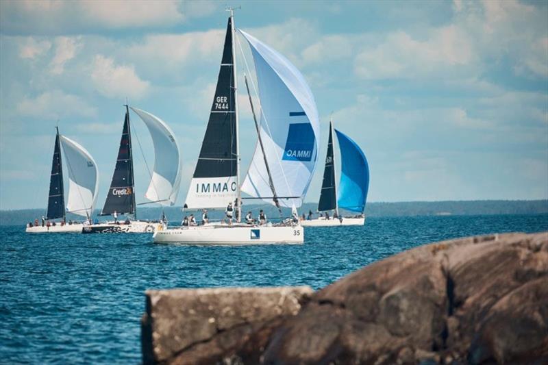 Class C contenders navigate among the rocks - 2019 SSAB ORC European Championship, Day 2 photo copyright Felix Diemer taken at  and featuring the ORC class