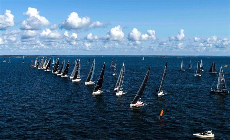 For Class B the offshore race has a perfect start on a perfect day - 2019 SSAB ORC European Championship, Day 2 photo copyright MarcS taken at  and featuring the ORC class