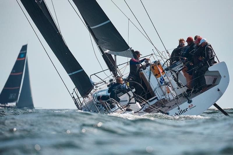 The lovely brand-new Shogun 50 Lady Killer is proof comfortable can be fast too by being in contention for Bronze in Class A - 2019 SSAB ORC European Championship photo copyright Felix Diemer taken at  and featuring the ORC class