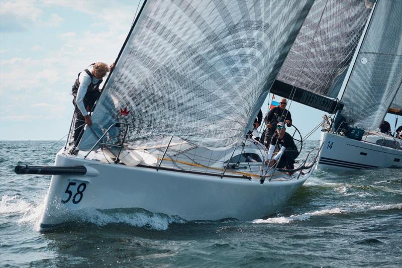Another view of Intermezzo sailing unscathed at the top of the course - 2019 SSAB ORC European Championship photo copyright Felix Diemer taken at  and featuring the ORC class