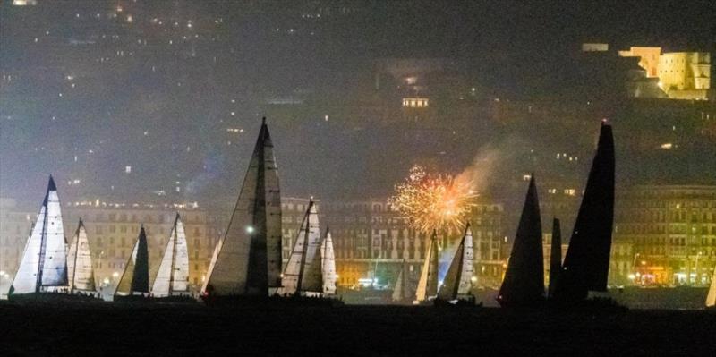 Racing at the 2020 ORC Europeans has a spectacular Midnight start at the 66th Tre Golfi Race in Napoli photo copyright ORC Media taken at  and featuring the ORC class