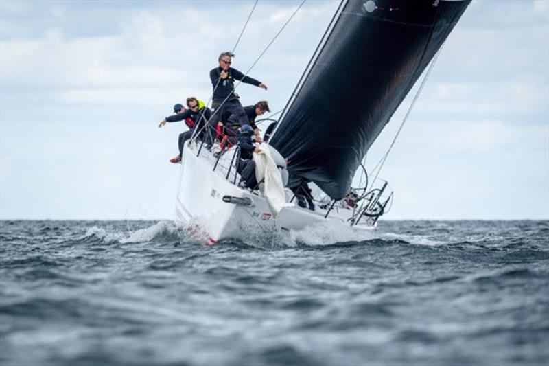 The defending champion `Intermezzo` in third place is still in the title fight in class ORC I/II photo copyright Sascha Klahn / Kieler Woche taken at Kieler Yacht Club and featuring the ORC class