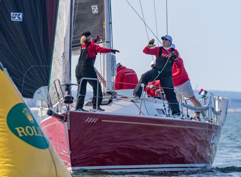 Tom Sutton's Leading Edge - 2020 NYYC Race Week at Newport, day 1 photo copyright Rolex / Daniel Forster taken at New York Yacht Club and featuring the ORC class