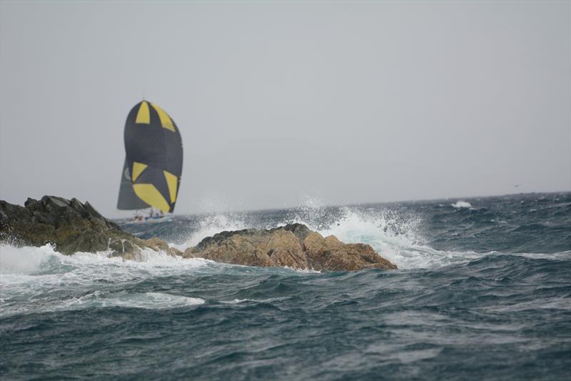 Rounding therocks at STIR photo copyright St. Thomas International Regatta taken at St. Thomas Yacht Club and featuring the ORC class