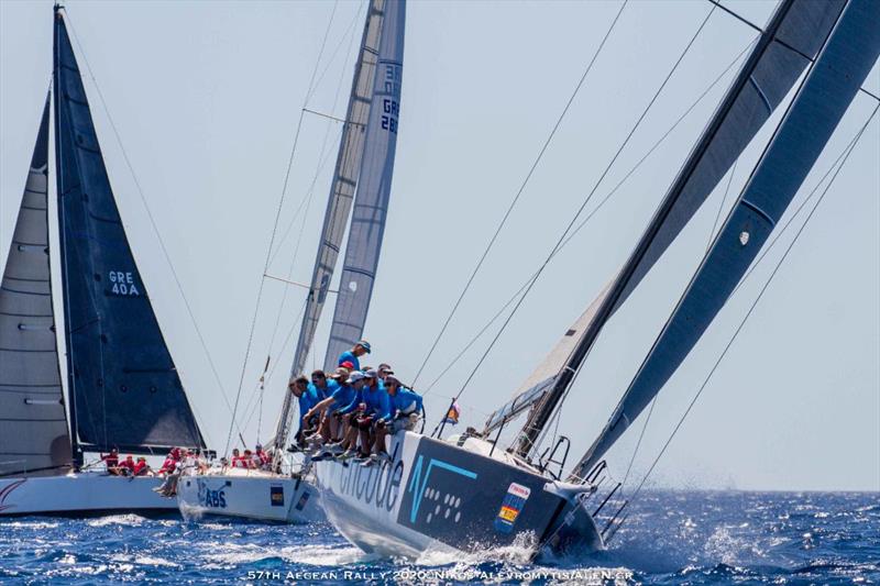 Aegean 600 race photo copyright Nikos Alevromytis taken at Hellenic Offshore Racing Club and featuring the ORC class