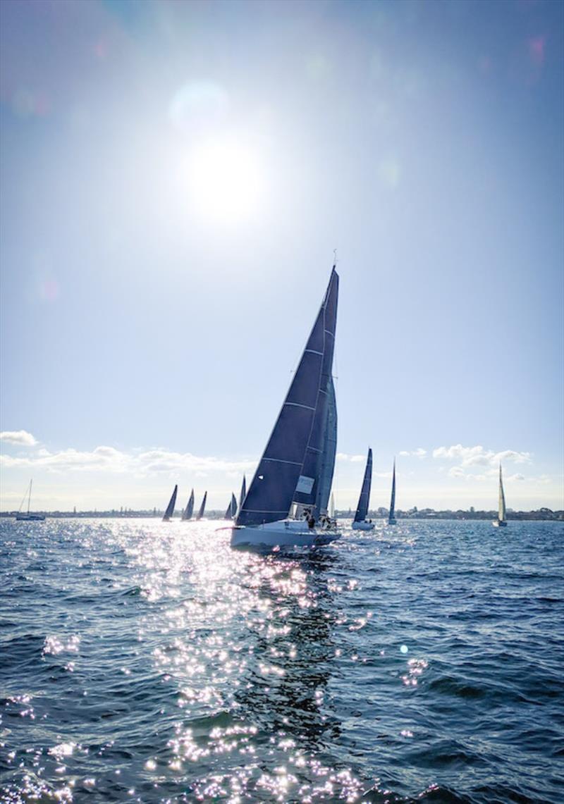 Cadibarra 8 in the lead all the way - ORCV Carnival of Short-Handed Sailing Race photo copyright ORCV Media taken at Ocean Racing Club of Victoria and featuring the ORC class