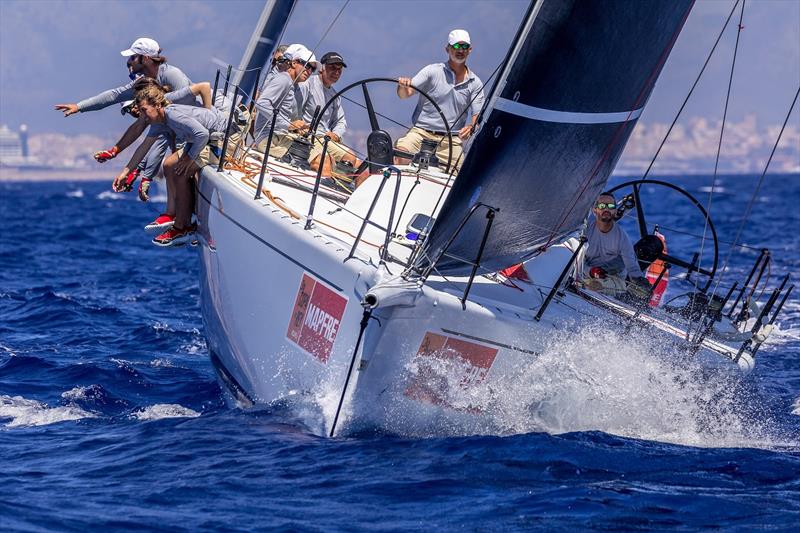 H.M. The King Felipe VI of Spain, Aifos 500 - 39 Copa del Rey MAPFRE photo copyright Nico Martínez / Copa del Rey MAPFRE taken at Real Club Náutico de Palma and featuring the ORC class