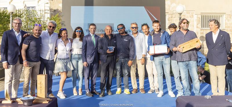 ORC Mediterranean Championship - Campionato Nazionale del Tirreno prize-giving ceremony photo copyright ROLEX / Studio Borlenghi taken at Circolo del Remo e della Vela Italia and featuring the ORC class