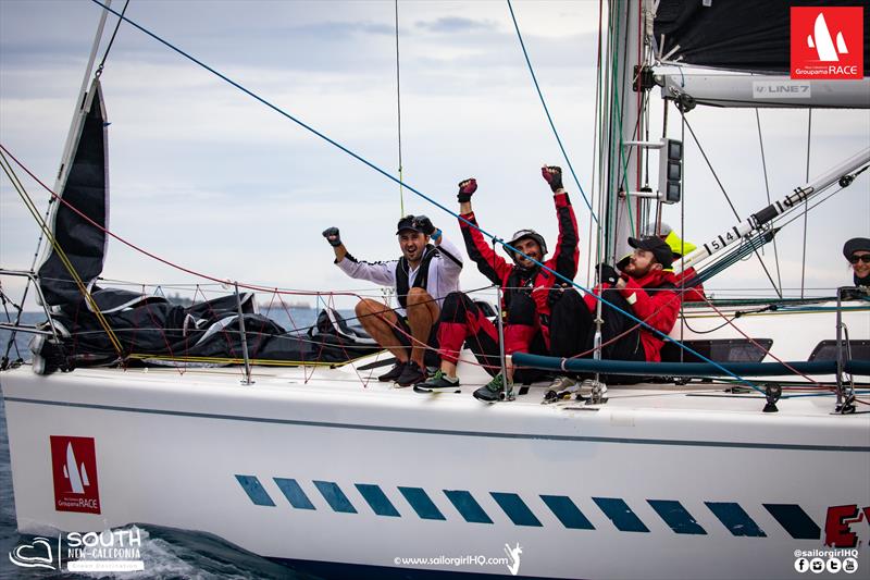 Eye Candy lead on ORC - 2022 Groupama Race photo copyright Nic Douglass @sailorgirlHQ taken at Cercle Nautique Calédonien and featuring the ORC class