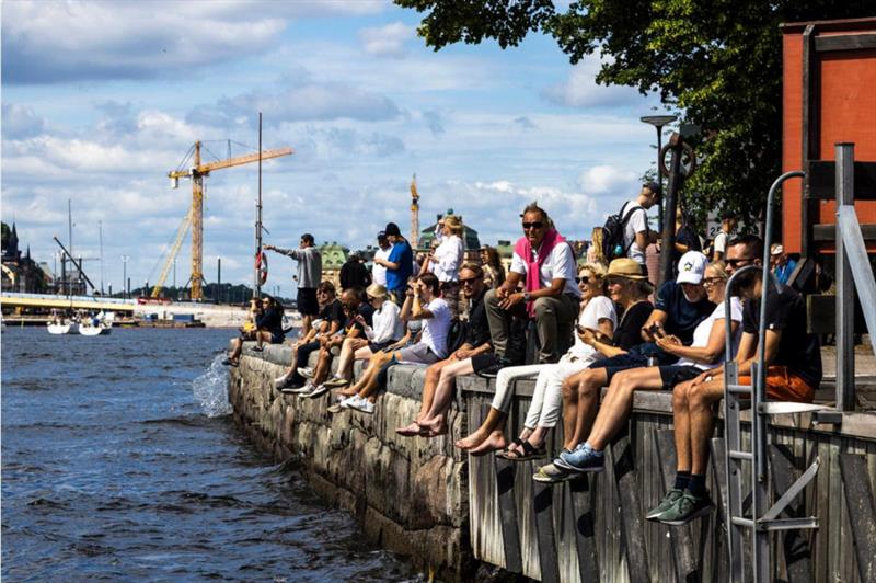 Gotland Runt spectators - ORC Double Handed World Championship photo copyright Henrik Trygg taken at Royal Swedish Yacht Club and featuring the ORC class