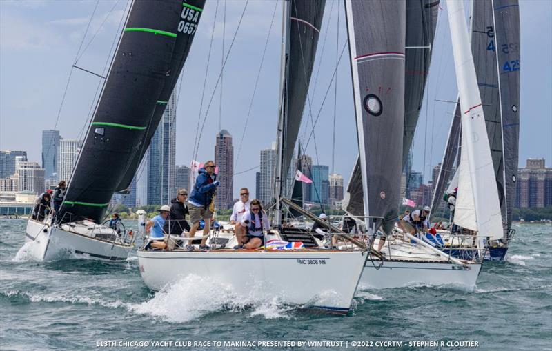 Chicago Yacht Club Race to Mackinac - photo © CYCRTM / Stephen R. Cloutier