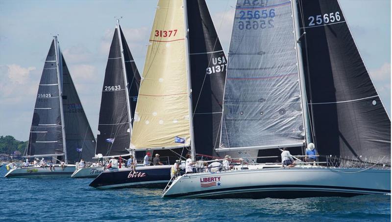 Light but raceable start to Bayview Mac Race photo copyright Element Photography / BYC taken at Bayview Yacht Club and featuring the ORC class