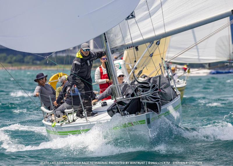 Chicago Yacht Club Race to Mackinac photo copyright CYCRTM / Stephen R. Cloutier taken at Chicago Yacht Club and featuring the ORC class