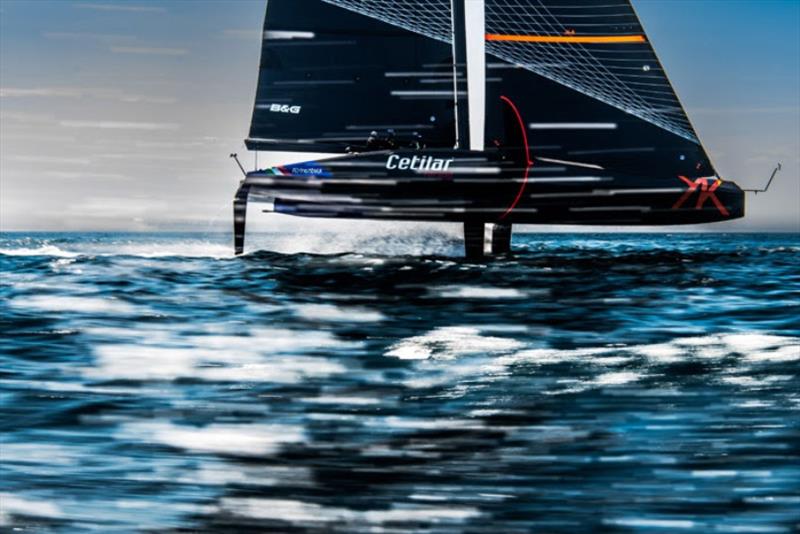 Roberto Lacorte's 61' fully foiling Flying Nikka - photo © Mills Design Ltd.