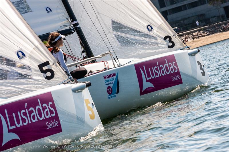 Women On Water Portugal 2022 Regatta by Lusíadas Saúde photo copyright Neuza Aires Pereira taken at  and featuring the ORC class