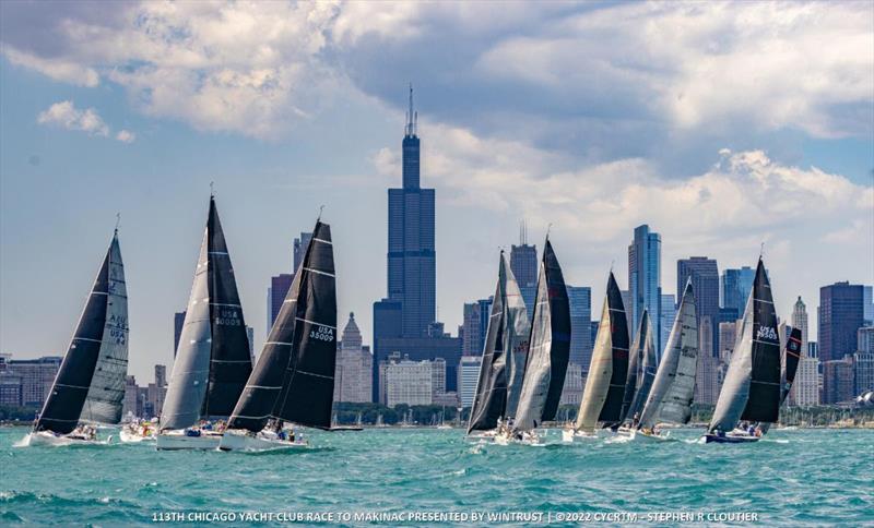 113th Chicago Yacht Club Race to Makinac - photo © Stephen R Cloutier